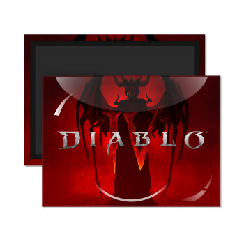 Diablo iv, Ορθογώνιο μαγνητάκι ψυγείου διάστασης 9x6cm
