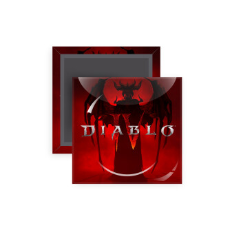 Diablo iv, Μαγνητάκι ψυγείου τετράγωνο διάστασης 5x5cm