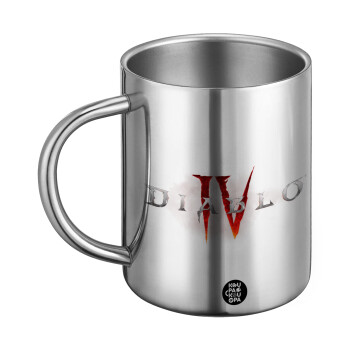 Diablo iv, Ανοξείδωτη Μεταλλική Κούπα 450ml - Διπλού Τοιχώματος