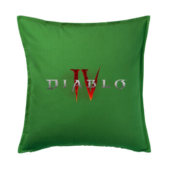 Diablo iv, Μαξιλάρι καναπέ Πράσινο 100% βαμβάκι, περιέχεται το γέμισμα (50x50cm)