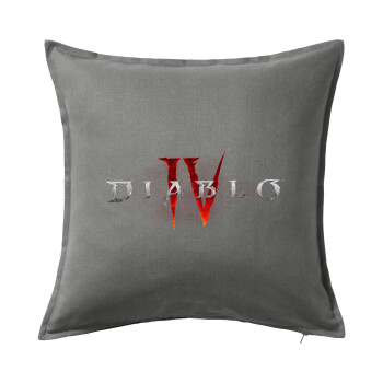Diablo iv, Sofa cushion Grey 50x50cm includes filling