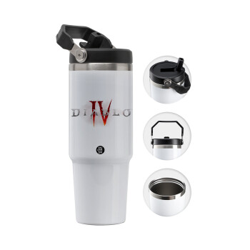 Diablo iv, Θερμός Ανοξείδωτο 30oz με χερούλι