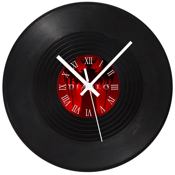 Diablo iv — Vinyl record wall clock (30cm)