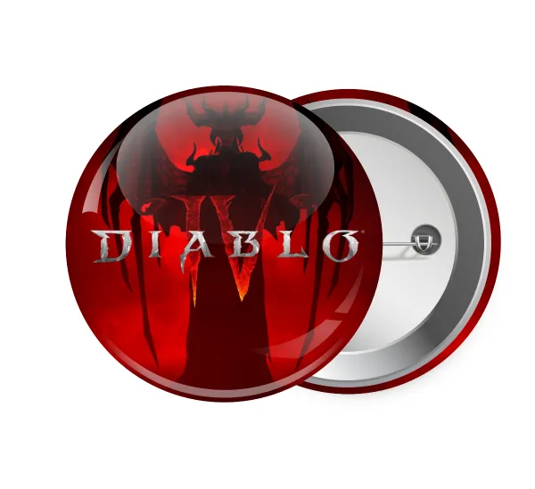 Diablo iv — Pin badge, 7.5cm
