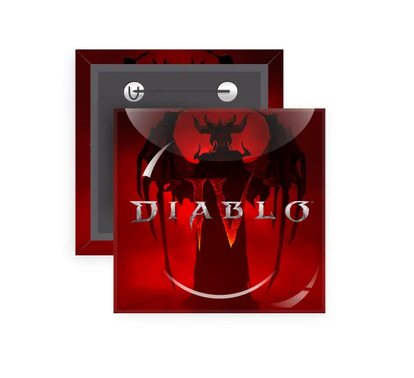 Diablo iv — Παραμάνα (5x5cm)
