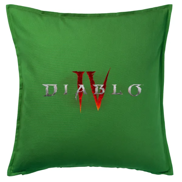 Diablo iv — Sofa cushion Green 50x50cm includes filling