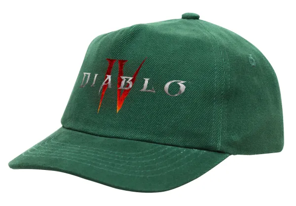 Diablo iv — Children's Baseball Cap, 100% Cotton Drill, GREEN (COTTON, CHILDREN'S, ONE SIZE)