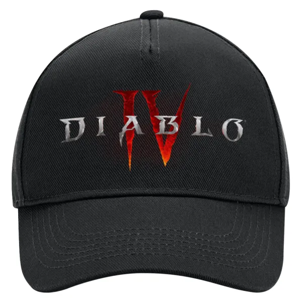 Diablo iv — Καπέλο Ενηλίκων Ultimate ΜΑΥΡΟ, (100% ΒΑΜΒΑΚΕΡΟ DRILL, ΕΝΗΛΙΚΩΝ, UNISEX, ONE SIZE)