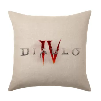 Diablo iv, Μαξιλάρι καναπέ ΛΙΝΟ 40x40cm περιέχεται το  γέμισμα
