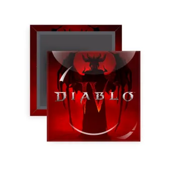 Diablo iv, Μαγνητάκι ψυγείου τετράγωνο διάστασης 5x5cm