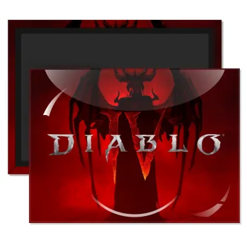 Diablo iv, Ορθογώνιο μαγνητάκι ψυγείου διάστασης 9x6cm