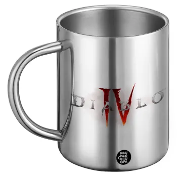 Diablo iv, Ανοξείδωτη Μεταλλική Κούπα 450ml - Διπλού Τοιχώματος