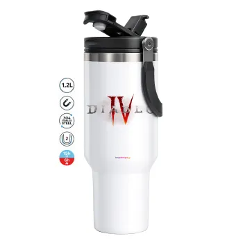 Diablo iv, Mega Tumbler με καπάκι, διπλού τοιχώματος (θερμό) 1,2L