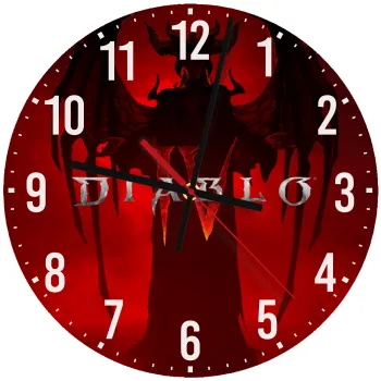 Diablo iv, Ρολόι τοίχου ξύλινο (30cm)