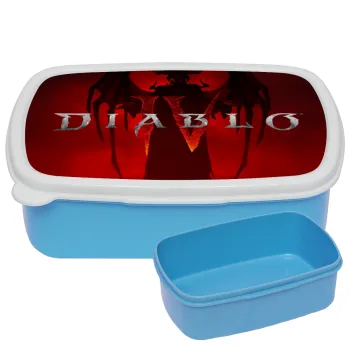 Diablo iv, ΜΠΛΕ παιδικό δοχείο φαγητού (lunchbox) πλαστικό (BPA-FREE) Lunch Βox M18 x Π13 x Υ6cm