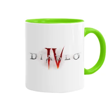 Diablo iv, Κούπα χρωματιστή βεραμάν, κεραμική, 330ml
