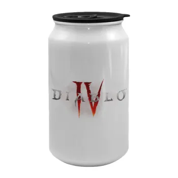 Diablo iv, Κούπα ταξιδιού μεταλλική με καπάκι (tin-can) 500ml