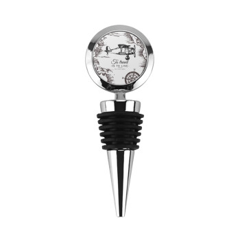 To travel is to live, Πώμα φιάλης μεταλλικό