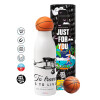 Bascetball Metal mug thermos, double wall, 550ml