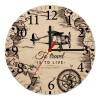 Ρολόι τοίχου ξύλινο plywood (20cm)