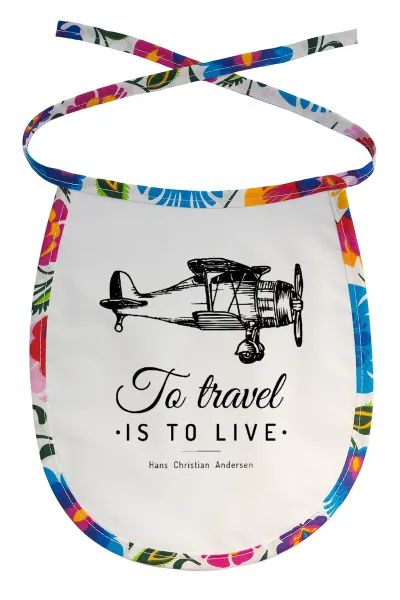 To travel is to live — αλέκιαστη με κορδόνι Χρωματιστή
