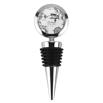 To travel is to live, Πώμα φιάλης μεταλλικό