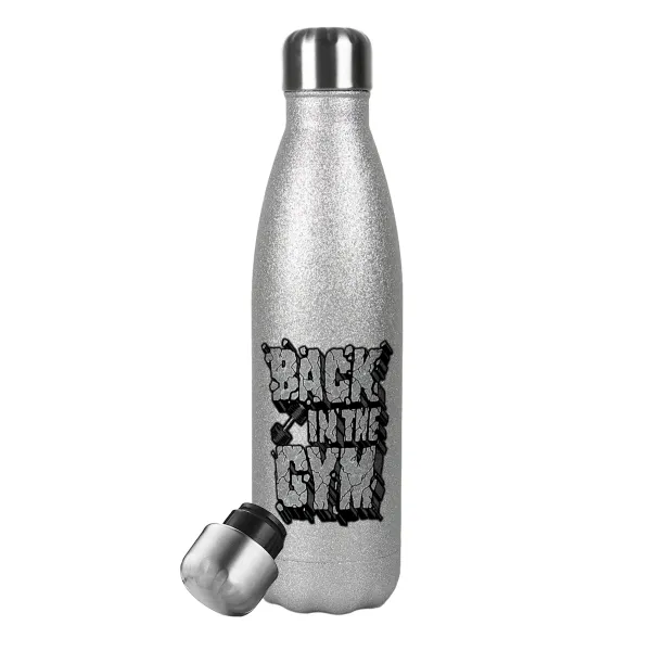 Back in the GYM — Glitter Aσημένιο (500ml)