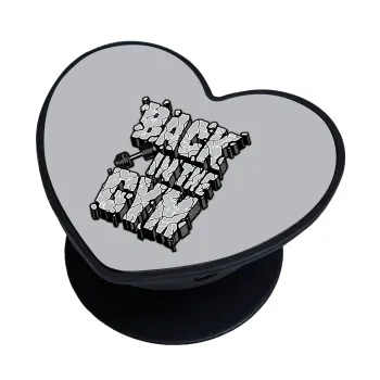 Back in the GYM, Phone Holders Stand  καρδιά Μαύρο Βάση Στήριξης Κινητού στο Χέρι