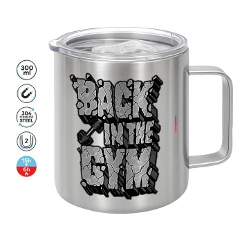 Back in the GYM, Mug Stainless steel double wall 300ml