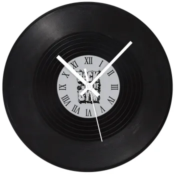 Back in the GYM, Ρολόι τοίχου Βινύλιο (30cm)