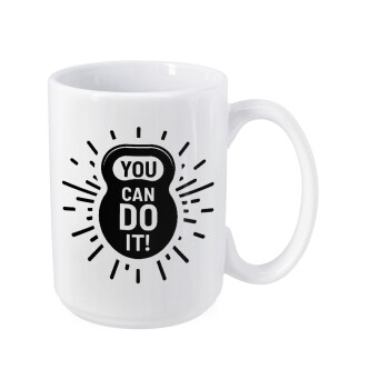 You can do it, Κούπα Mega, κεραμική, 450ml