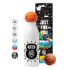 Bascetball Metal mug thermos, double wall, 550ml