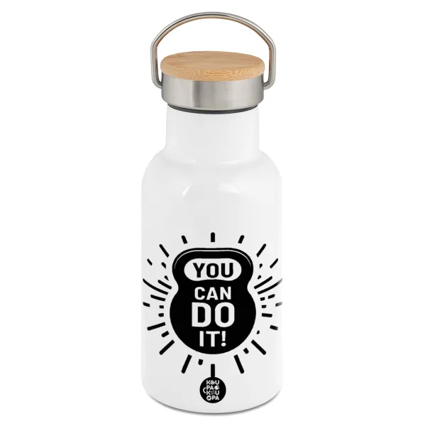 You can do it — Bamboo Λευκός (350ml)