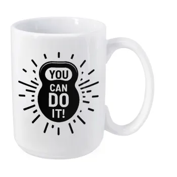You can do it, Κούπα Mega, κεραμική, 450ml