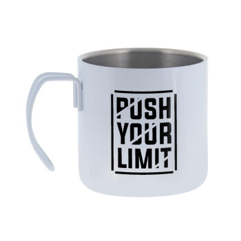 Push your limit, Mug Stainless steel double wall 400ml