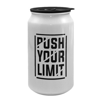 Push your limit, Κούπα ταξιδιού μεταλλική με καπάκι (tin-can) 500ml