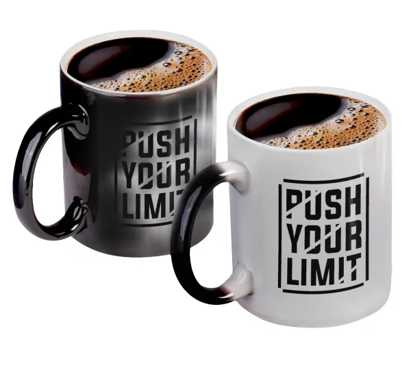 Push your limit — Κούπα Μαγική, κεραμική, 330ml που αλλάζει χρώμα με το ζεστό ρόφημα