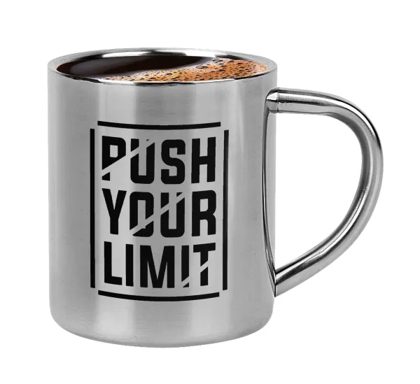 Push your limit — Κουπάκι μεταλλικό διπλού τοιχώματος για espresso (220ml)