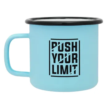 Push your limit, Κούπα Μεταλλική εμαγιέ ΜΑΤ σιέλ 360ml