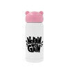 Pink stainless steel thermal flask, 320ml