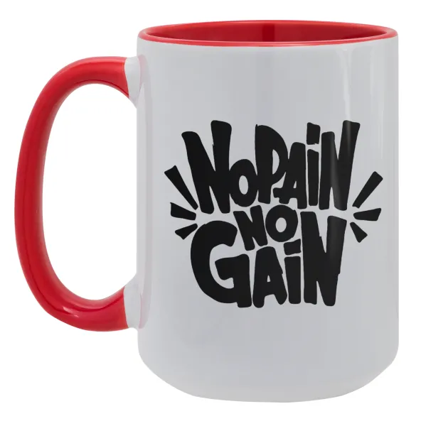 No pain no gain — 1