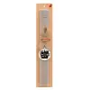 Easter Set, wooden keychain & scented Easter candle flat (30cm) (GRAY)