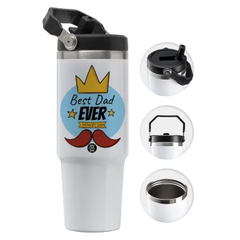 King, Best dad ever, Θερμός Ανοξείδωτο 30oz με χερούλι