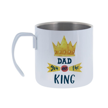 Dad you are the King, Mug Stainless steel double wall 400ml