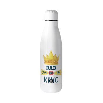 Dad you are the King, Μεταλλικό παγούρι Stainless steel, 700ml