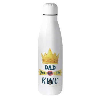 Dad you are the King, Metal mug thermos (Stainless steel), 500ml