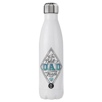 To the best DAD on earth, Stainless steel, double-walled, 750ml