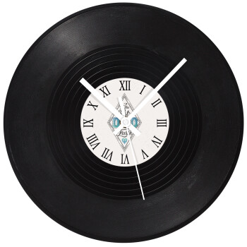 To the best DAD on earth, Ρολόι τοίχου Βινύλιο (30cm)