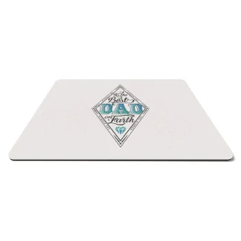To the best DAD on earth, Mousepad rect 27x19cm
