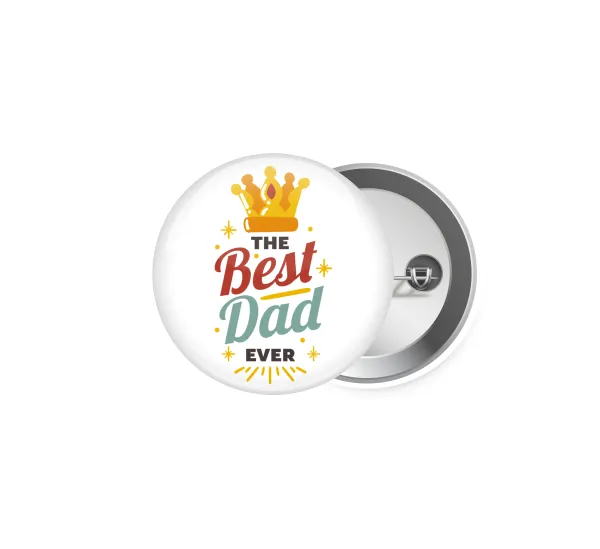 The Best DAD ever — (5cm)